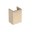 Geberit Smyle Square 450mm washbasin unit LH door sand