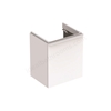 Geberit Smyle Square 550mm washbasin unit RH door white