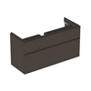 Geberit Smyle Square 1200mm washbasin unit 2 drawer lava