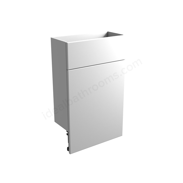 Tavistock Calm Slim 500mm Back To Wall WC w/ Fascia Pack & Carcass - Gloss White