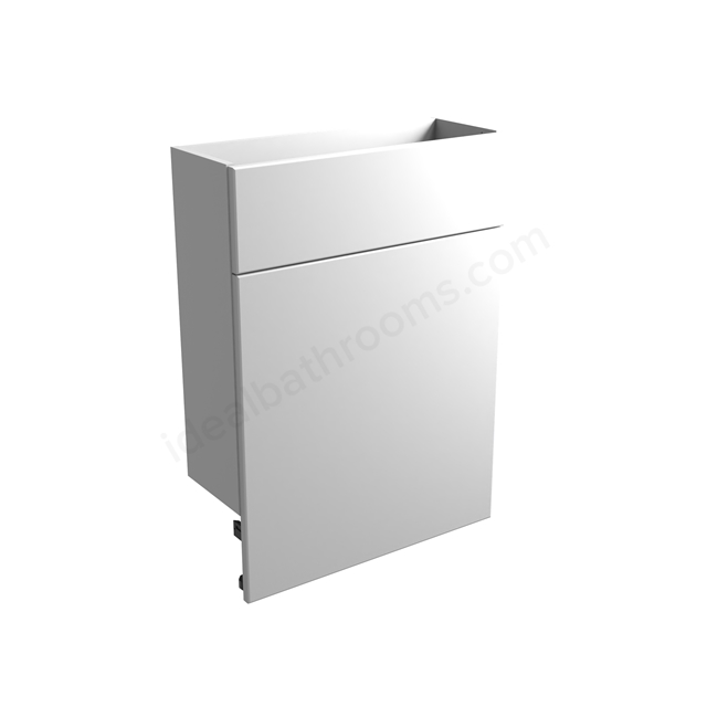 Tavistock Calm Slim 600mm Back To Wall WC w/ Fascia Pack & Carcass - Gloss White