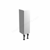 Tavistock Calm Slim 200mm Floor Standing Cupboard w/ Door Pack; Carcass & Fascia - Gloss White