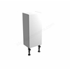 Tavistock Calm Slim 300mm Floor Standing Cupboard w/ Door Pack; Carcass & Fascia - Gloss White