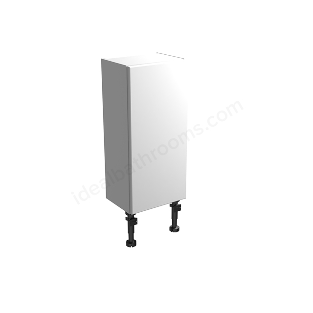 Tavistock Calm Slim 300mm Floor Standing Cupboard w/ Door Pack; Carcass & Fascia - Gloss White