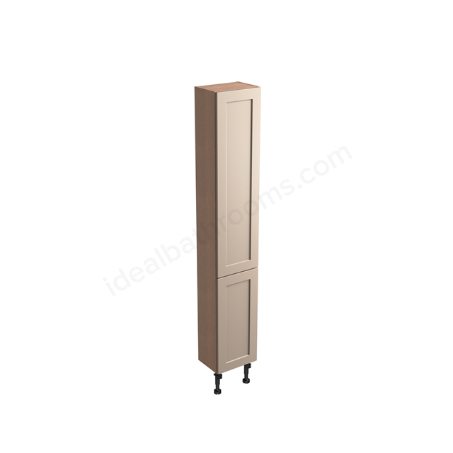 Tavistock Legacy Slim 300mm Full Height Cupboard w/ Door Pack; Carcass & Fascia - Metro Grey