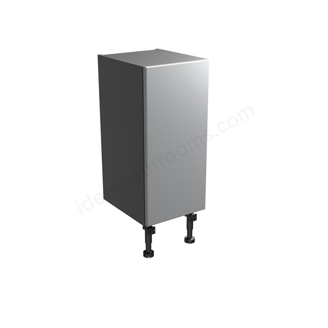Tavistock Calm Standard 300mm Wall Mounted Cupboard w/ Door Pack; Carcass & Fascia - Gloss Light Grey
