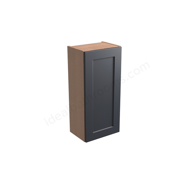 Tavistock Legacy Standard 300mm Wall Mounted Cupboard w/ Door Pack; Carcass & Fascia - Matt Dark Grey