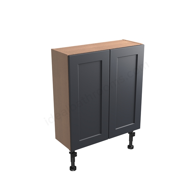 Tavistock Legacy Standard 600mm Wall Mounted Cupboard w/ Door Pack; Carcass & Fascia - Matt Dark Grey