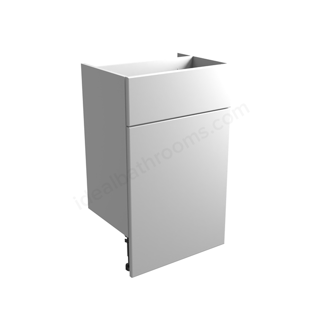 Tavistock Calm Standard 500mm Back To Wall WC w/ Fascia Pack & Carcass  - Gloss White