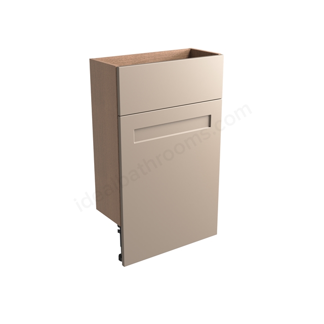 Tavistock Legacy Slim 500mm Back To Wall WC Unit w/ Fascia Pack & Carcass - Metro Grey