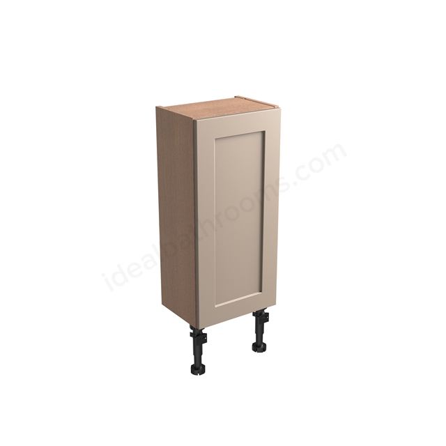 Tavistock Legacy Slim 300mm Floor Standing Cupboard w/ Door Pack; Carcass & Fascia - Metro Grey