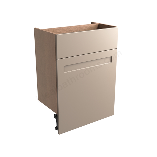 Tavistock Legacy Standard 600mm Back To Wall WC Unit w/ Fascia Pack & Carcass - Metro Grey
