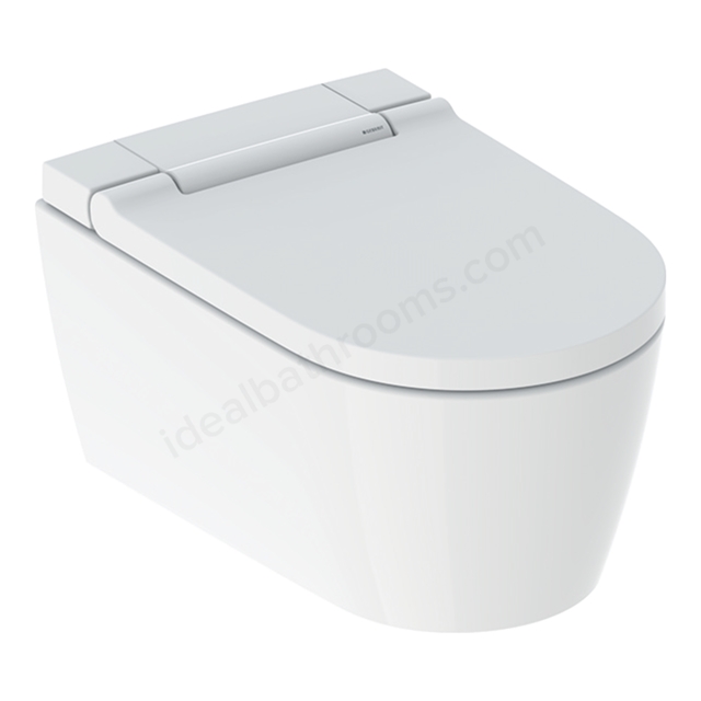 Geberit AquaClean Sela Rimless Shower Toilet; Wall Hung; White Alpine