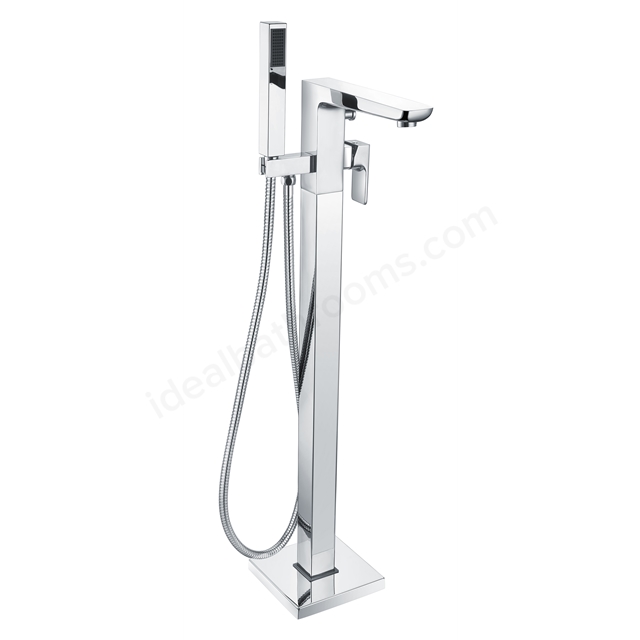 RAK Ceramics Moon Freestanding Bath Shower Mixer - Chrome