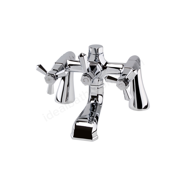 RAK Ceramics Washington 2 Tap Hole Bath Filler - Chrome