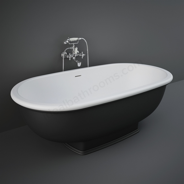 RAK Ceramics Washington Freestanding Bath Tub - Black
