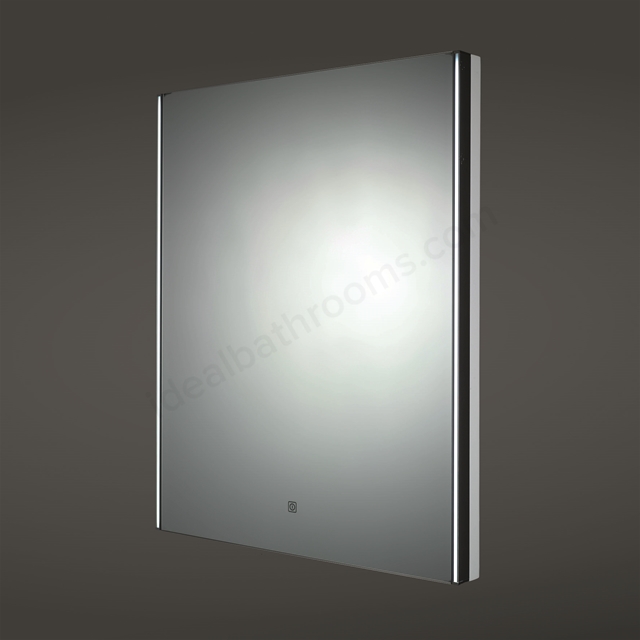 RAK Ceramics Resort LED Mirror with Demister Pad and Shaver Socket (H)800x(W)650mm