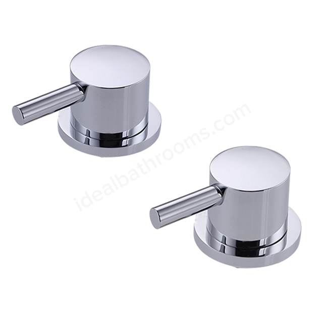 RAK Ceramics Prima Tech Deck Mounted Valve (Pair)