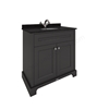 RAK Ceramics Washington 800mm Basin Unit in Black