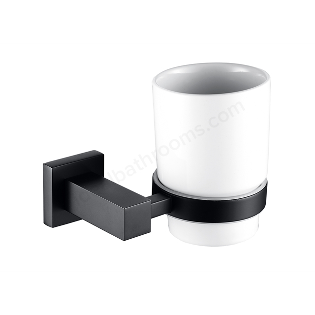 RAK Ceramics Cubis Tumbler in Black