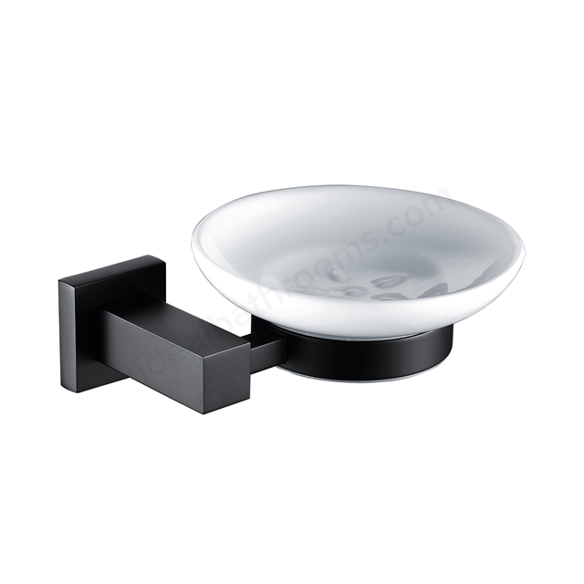 RAK Ceramics Cubis Soap Dish in Black