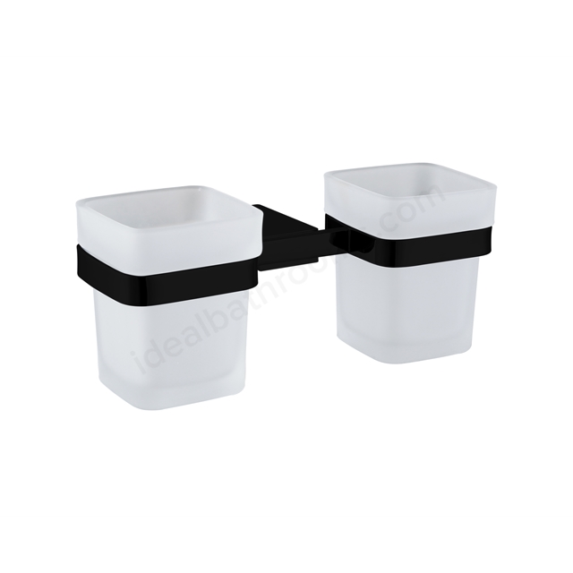 RAK Ceramics Moon Double Tumbler in Black