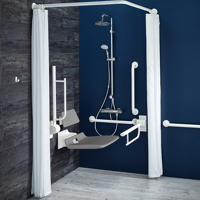 Armitage Shanks Contour 21 Doc M Exposed Shower Room Pack, White