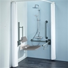 Armitage Shanks Contour 21 Doc M Exposed Shower Room Pack, Grey