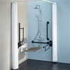Armitage Shanks Contour 21 Doc M Exposed Shower Room Pack, Charcoal