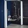 Armitage Shanks Contour 21 Doc M Exposed Shower Room Pack, Stainless Steel