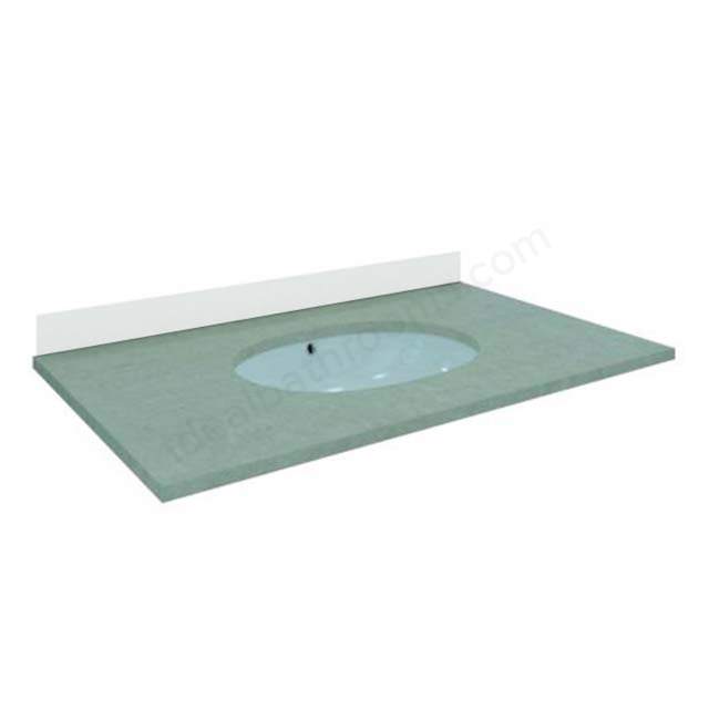 RAK Ceramics Washington 800mm Countertop ; 3 Tap Hole - Grey
