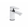 Tavistock Zero Mini; Deck Mounted; 1 Tap Hole Basin Mixer with Click Waste - Chrome