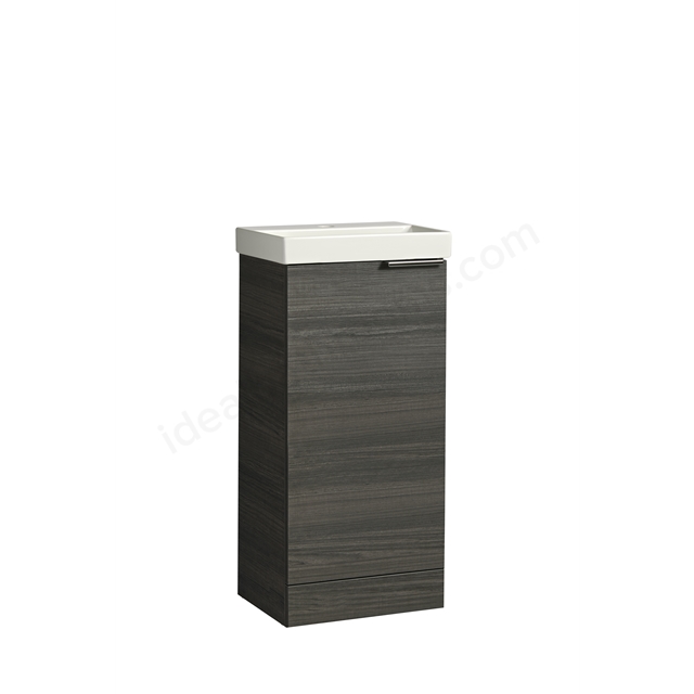 Tavistock Cadence 390mm Cloakroom Vanity Unit; 1 Door - Tundra Wood
