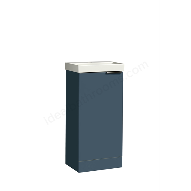 Tavistock Cadence 390mm Cloakroom Vanity Unit; 1 Door - Oxford Blue