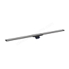 Geberit CLEANLINE20 Shower Channel, 900mm Long, Dark/Brushed Metal