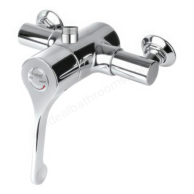Twyford Thermostatic Single-Lever Shower Mixer, Top Outlet