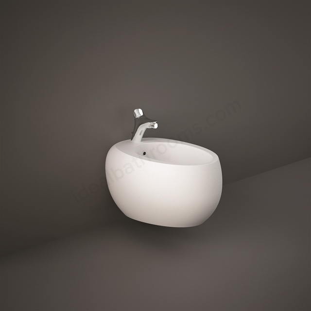 RAK Ceramics Cloud Wall Hung Bidet 1th in Matt White