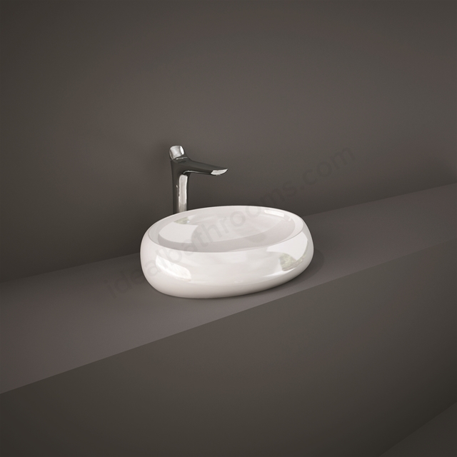 RAK Ceramics Cloud 580mm Countertop Basin 0 Tap Holes