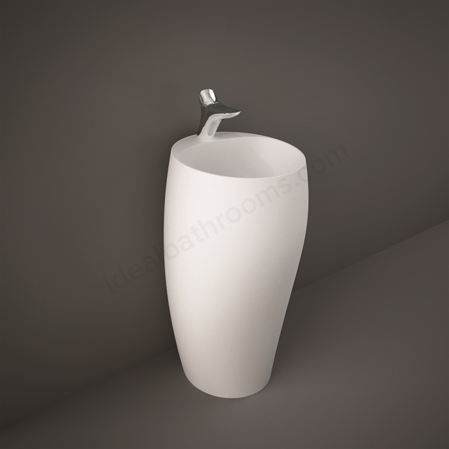 RAK Ceramics Cloud 490mm Floor Standing Basin 1 Tap Hole