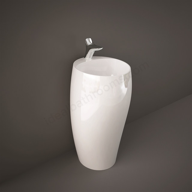 RAK Ceramics Cloud 490mm Floor Standing Basin 1 Tap Hole