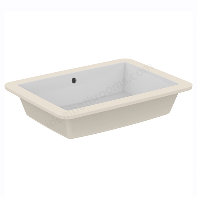 Armitage Shanks Edit S 600mm Under-Countertop No Taphole Basin With Overflow