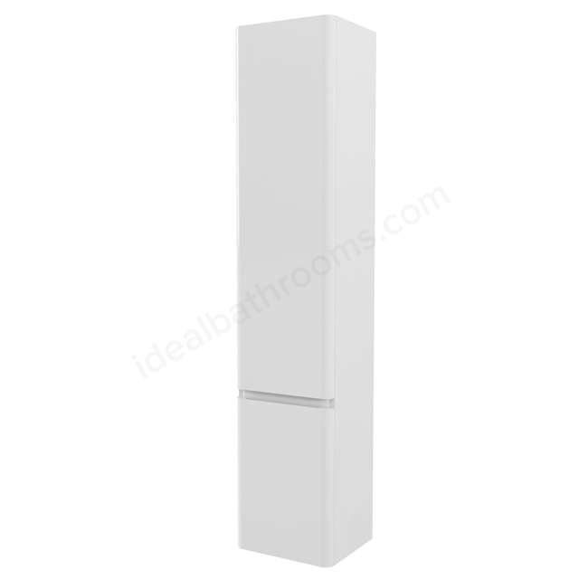 RAK-Resort 350x1650 Tall Storage Unit  Basin Unit in Matt White