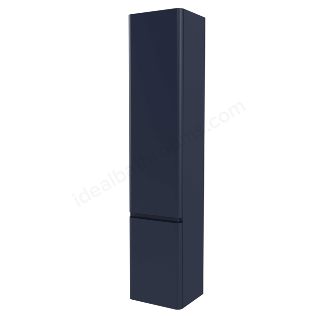 RAK-Resort 350x1650 Tall Storage Unit  Basin Unit in Matt Denim Blue