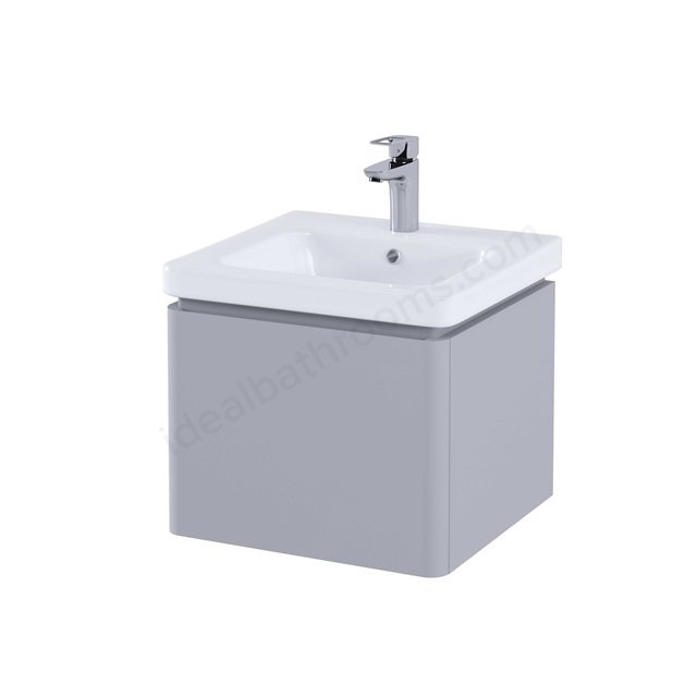 RAK-Resort 550 Single Drawer Basin Unit in  Matt Stone