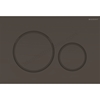 Geberit Sigma20 Dual Flush Plate - Black & Matt Black