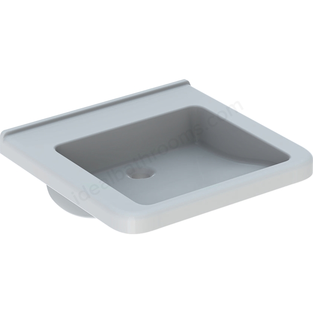 Geberit Selnova Comfort Square 55cm Wahbasin No Tap Holes