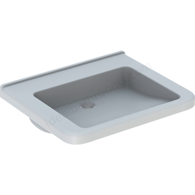 Geberit Selnova Comfort Square 65cm Wahbasin No Tap Holes