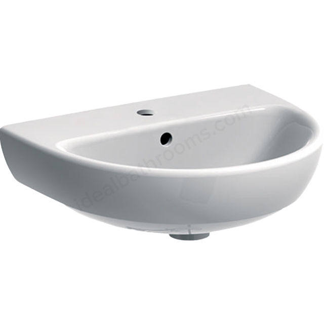 Geberit Selnova 50cm Wahbasin 1 Tap Hole