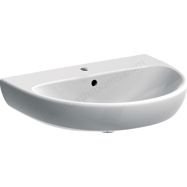 Geberit Selnova 60cm Wahbasin 1 Tap Hole