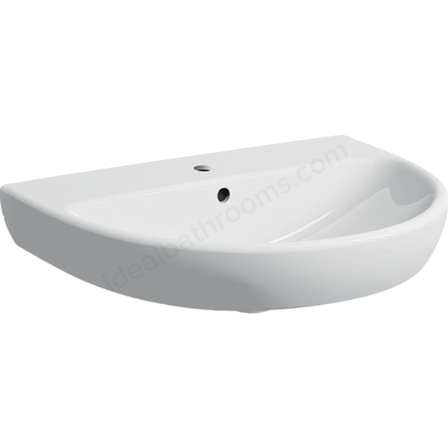 Geberit Selnova 65cm Wahbasin 1 Tap Hole